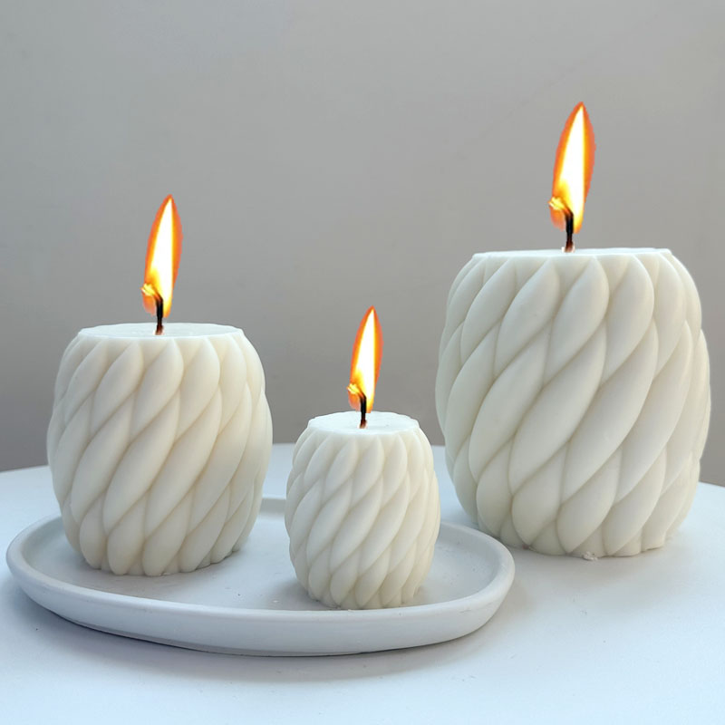 Soap Making Art - 3D หมุน Raindrops ซิลิโคนเทียนแม่พิมพ์ DIY ศิลปะบทคัดย่อหัตถกรรมเทียนหอมสบู่แม่พิมพ์ทําปูนปลาสเตอร์เรซินแม่พิมพ์หล่อ
