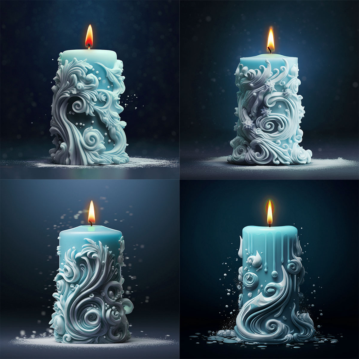 Soap Making Art - เรขาคณิตแกะสลักทรงกระบอกซิลิโคนเทียนแม่พิมพ์ Sea WAVE รูปแบบเกลียวเสาสบู่แม่พิมพ์น้ํามันหอมระเหยทํา Home Art