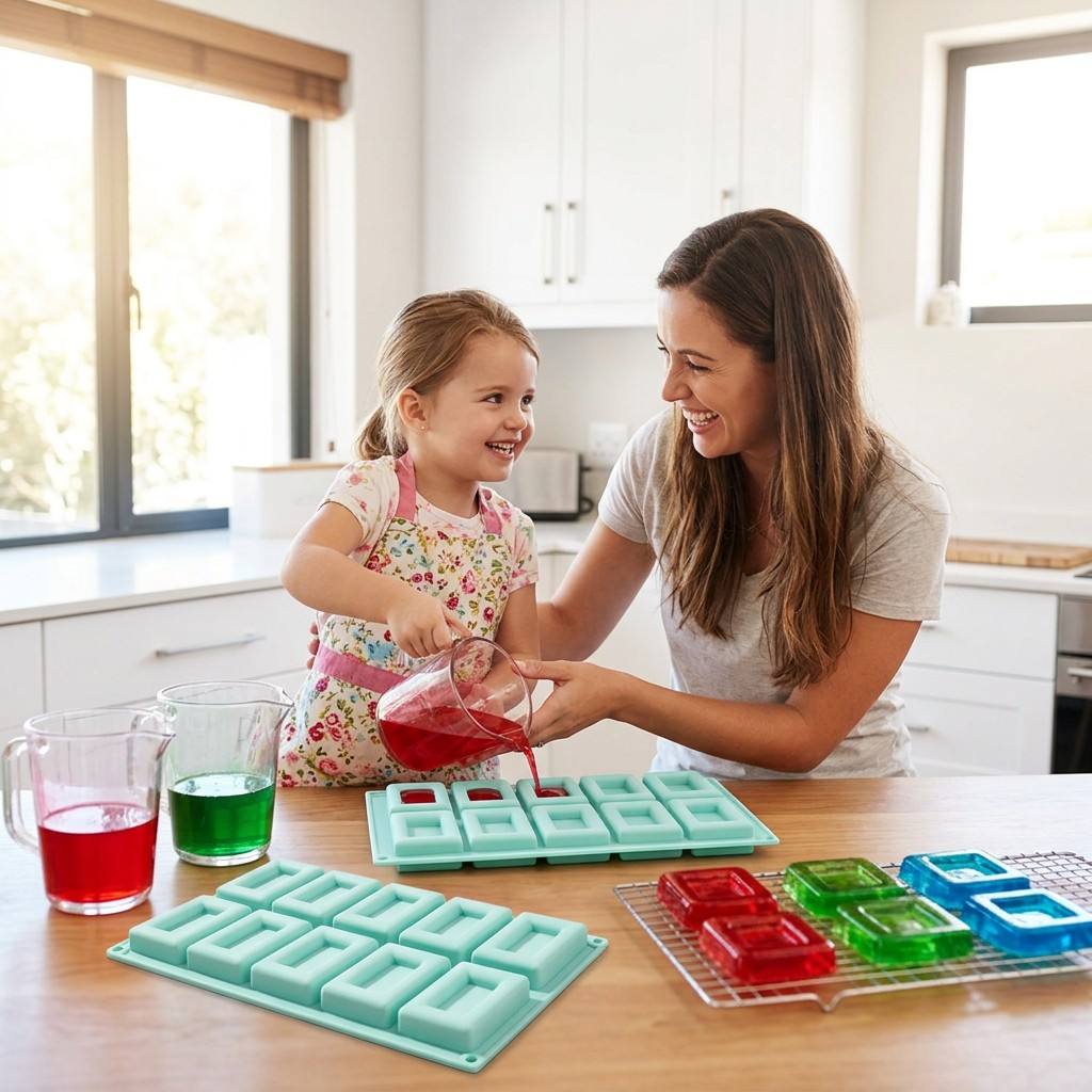 แม่พิมพ์ซิลิโคนอบขนมแบบไม่ติด  - Soap Making Line บทวิจารณ์และราคา