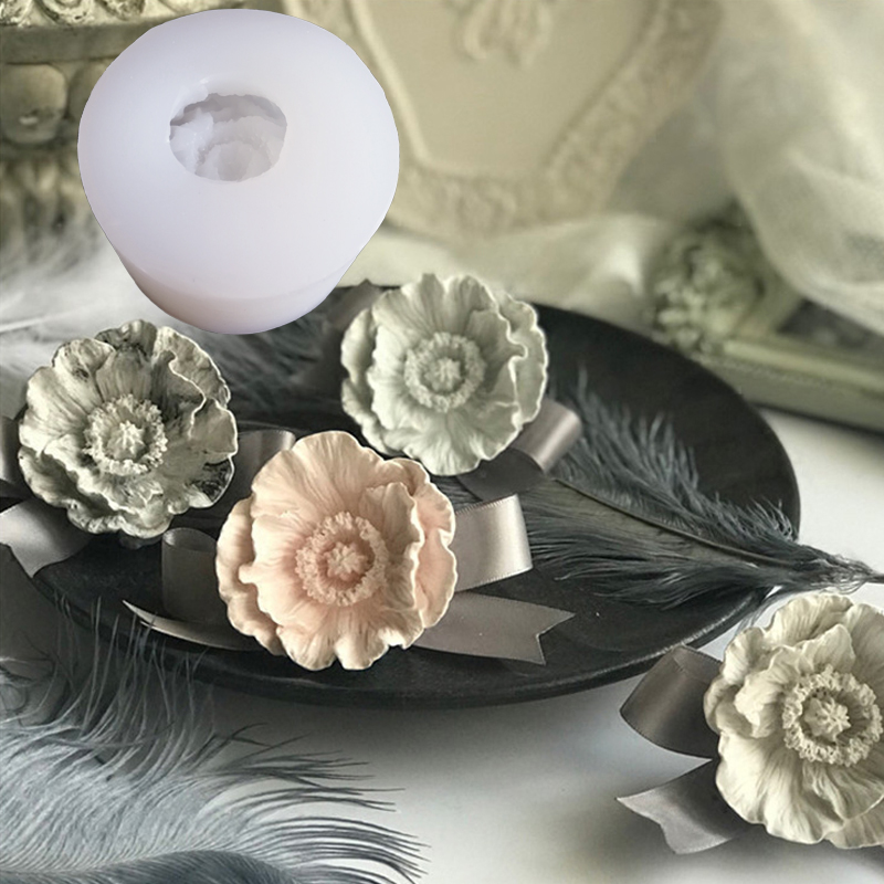 Hot Poppy Candle Moulds สบู่ M - Soap Making Recipes บทวิจารณ์และราคา