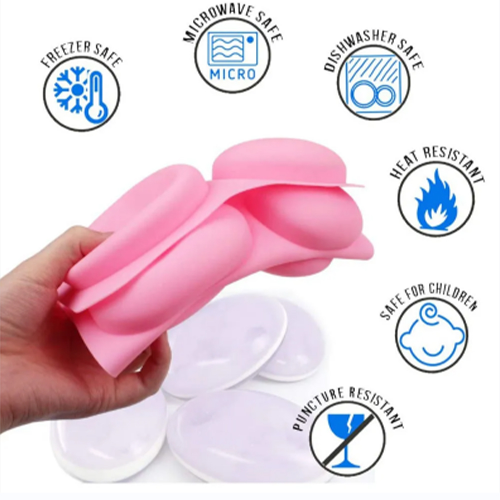 6 ฟันผุมัลติฟังก์ชั่นรูปไข่ซิล - Soap Making Line บทวิจารณ์และราคา