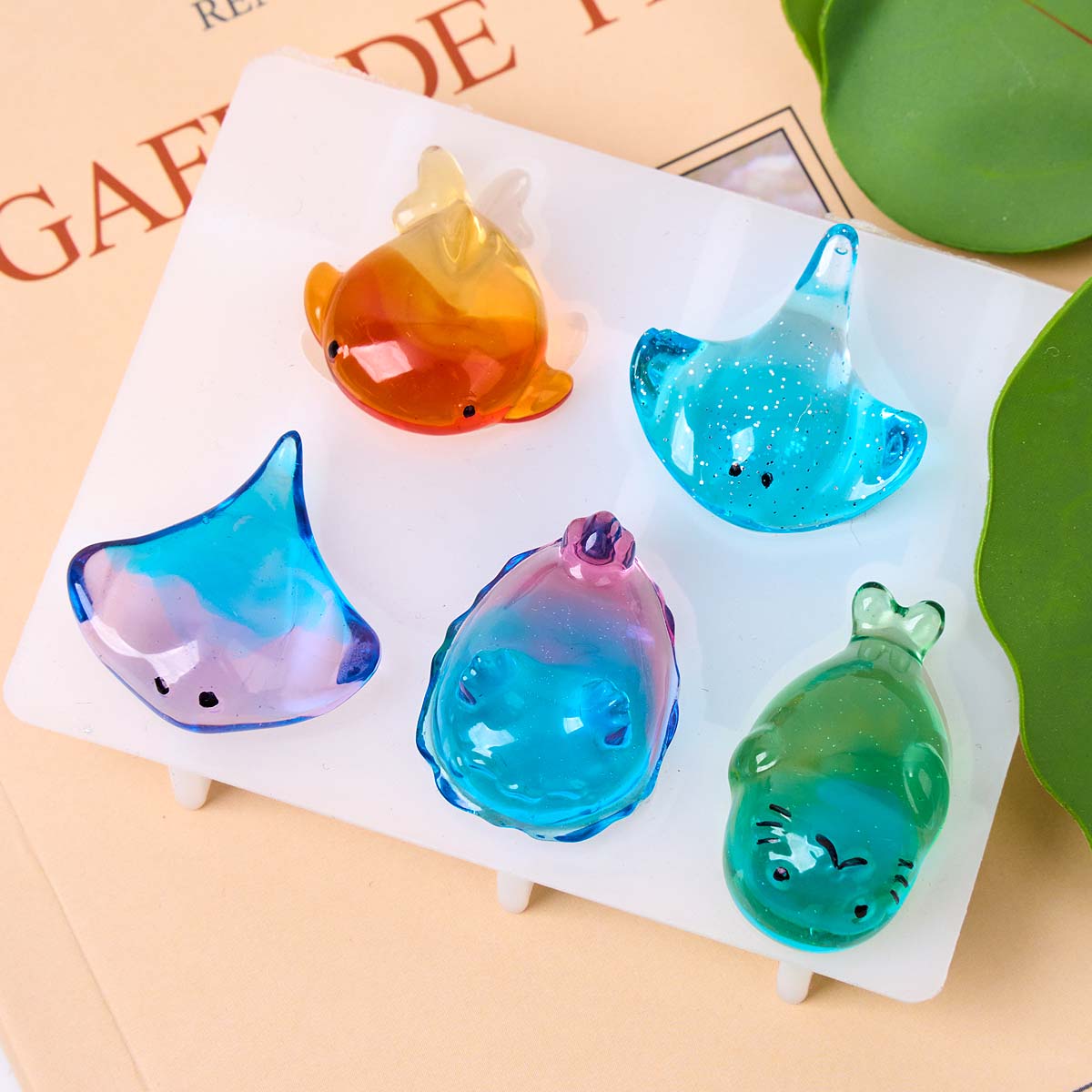 แม่พิมพ์ซิลิโคนรูปปลากระเบน 3  - Soap Making Name บทวิจารณ์และราคา