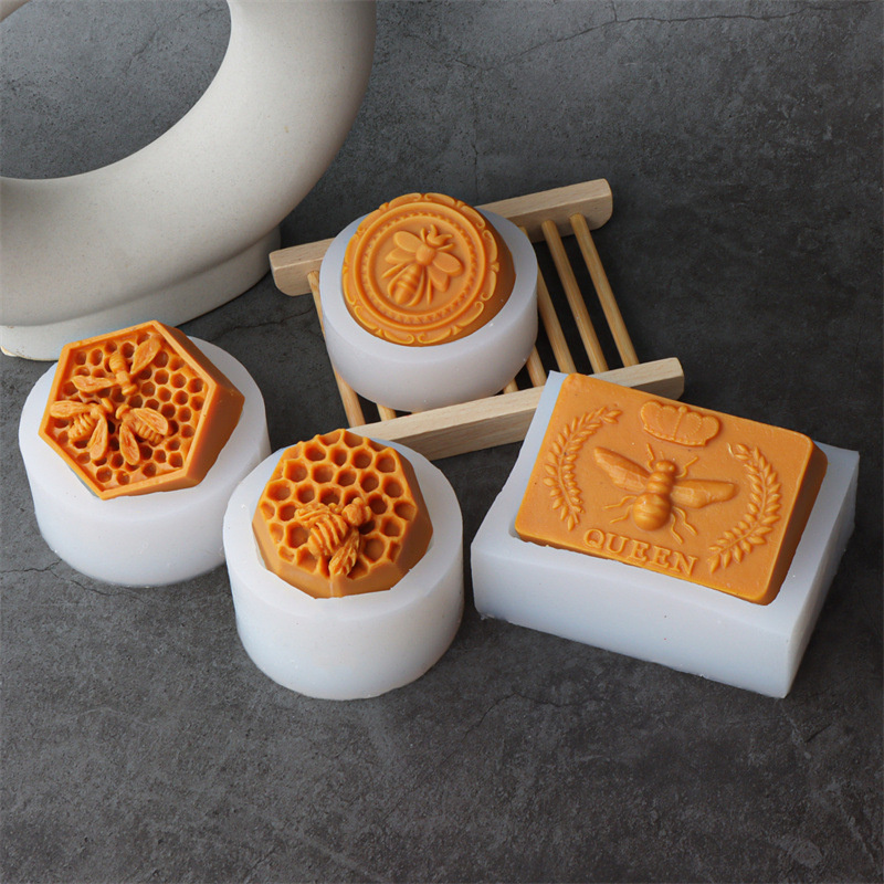 3D Flying Bee Honeycomb เทียนแ - Soap Making Line บทวิจารณ์และราคา