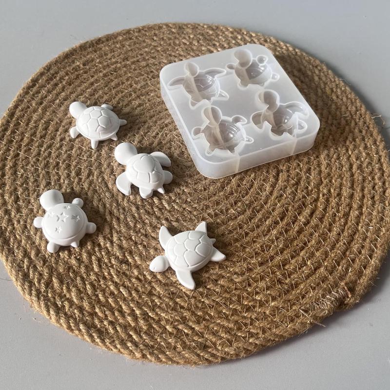 แม่พิมพ์ซิลิโคนรูปเต่าสี่ตัว ส - Soap Making Name บทวิจารณ์และราคา