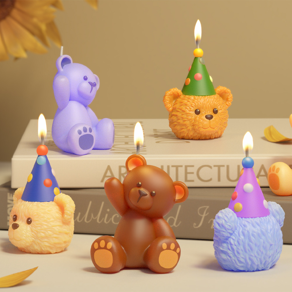 แม่พิมพ์เรซิ่นรูปหมีน่ารัก 3 ม - Soap Making Art บทวิจารณ์และราคา