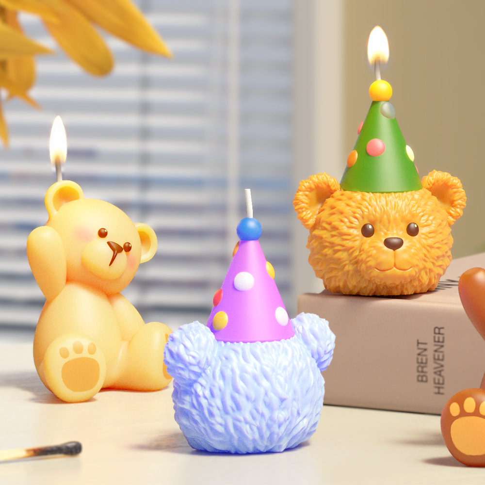 แม่พิมพ์เรซิ่นรูปหมีน่ารัก 3 ม - Soap Making Art บทวิจารณ์และราคา