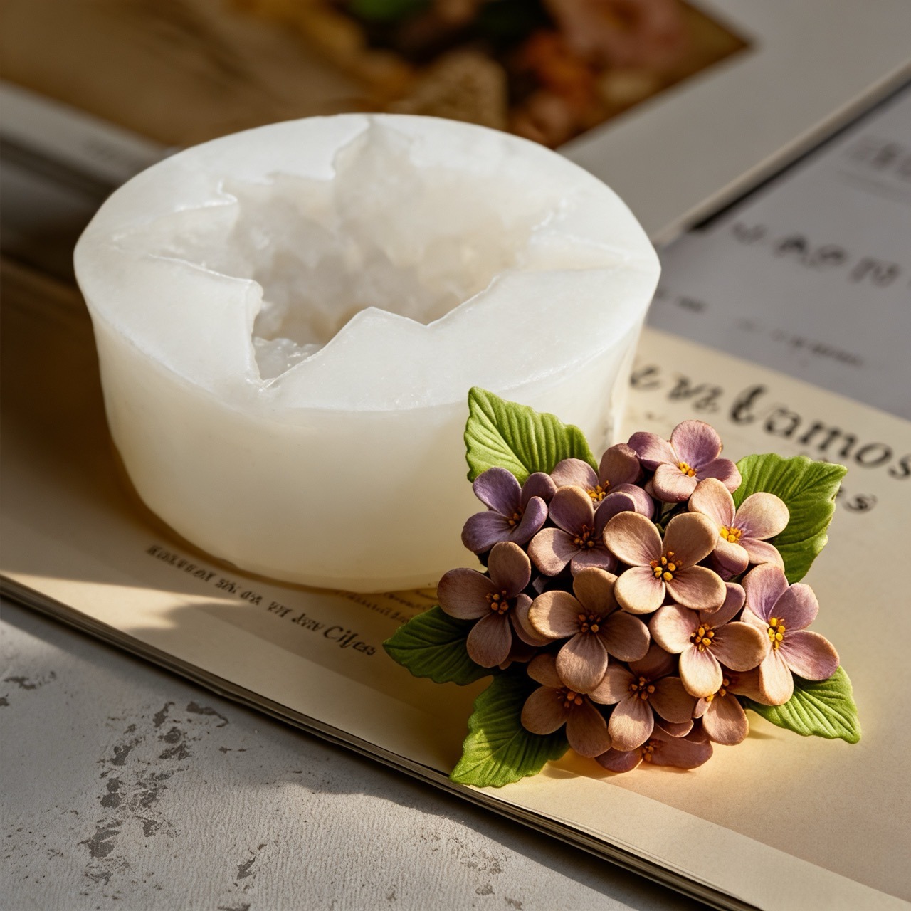 แม่พิมพ์ซิลิโคนรูปดอกไม้ 3 มิต - Soap Making Art บทวิจารณ์และราคา