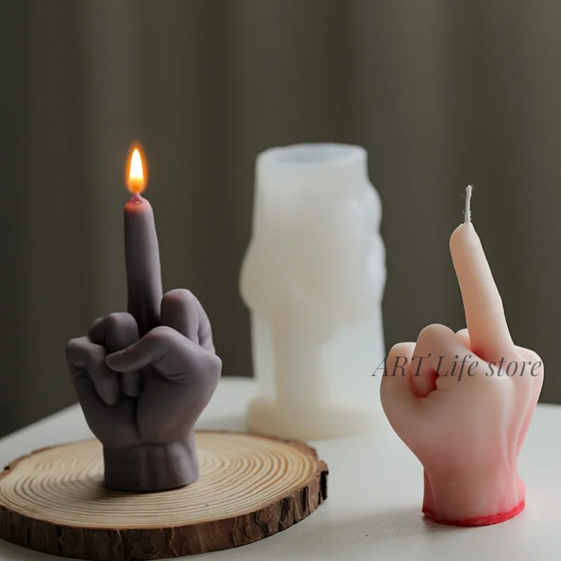 3D นิ้วมือซิลิโคนเทียนแม่พิมพ์ - Soap Making Utensils บทวิจารณ์และราคา