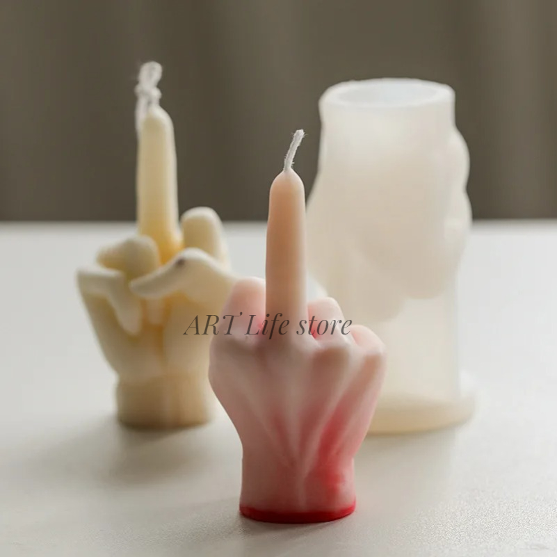 3D นิ้วมือซิลิโคนเทียนแม่พิมพ์ - Soap Making Utensils บทวิจารณ์และราคา