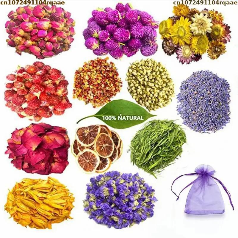 ดอกไม้แห้งธรรมชาติ 100% 800 กร - Soap Making Art บทวิจารณ์และราคา