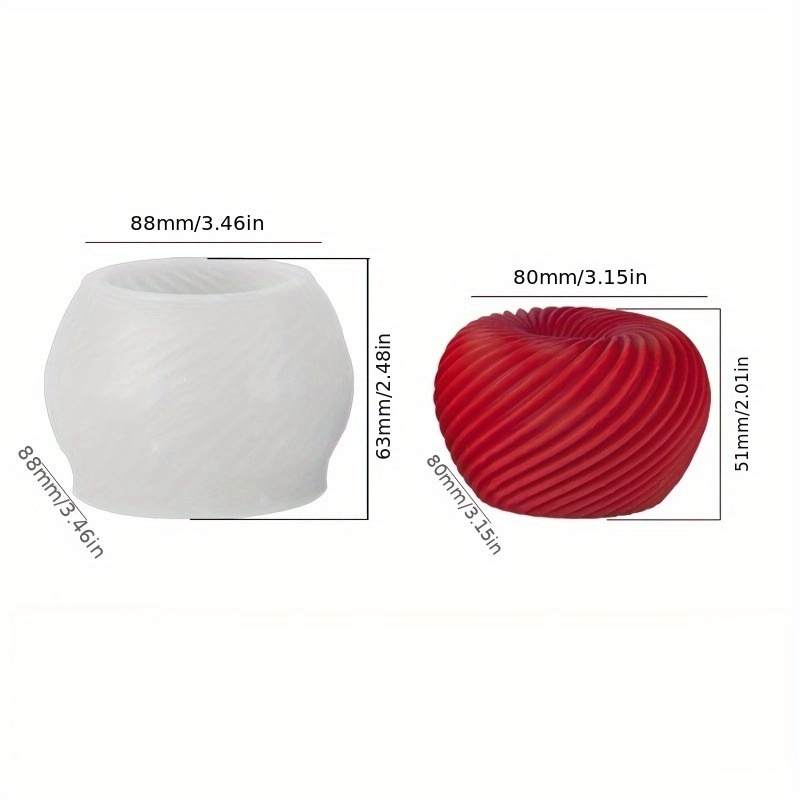 แม่พิมพ์ซิลิโคนรูปแอปเปิ้ลสีแด - Soap Making Name บทวิจารณ์และราคา
