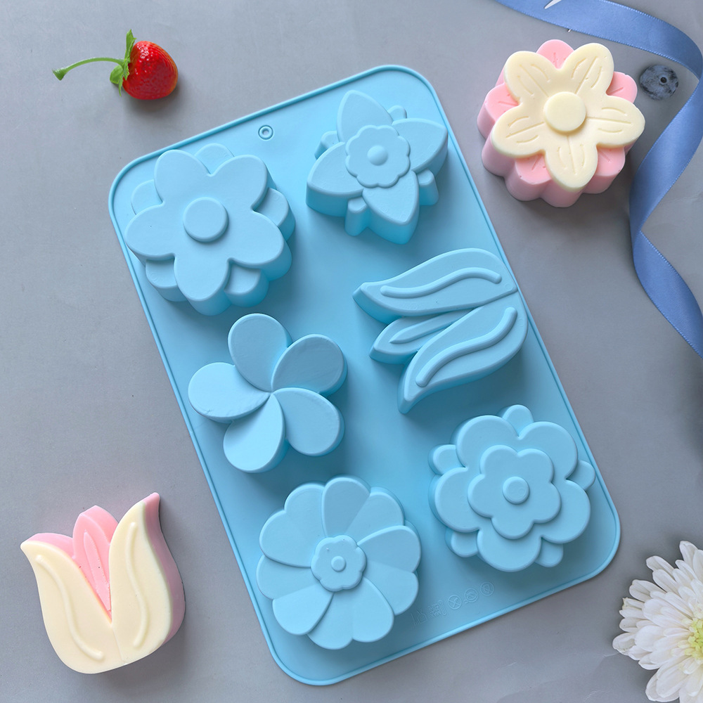 แม่พิมพ์ซิลิโคนรูปดอกไม้ แม่พิ - Soap Making Line บทวิจารณ์และราคา