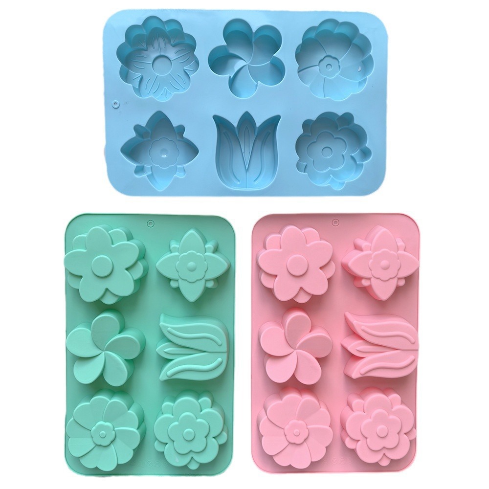 แม่พิมพ์ซิลิโคนรูปดอกไม้ แม่พิ - Soap Making Line บทวิจารณ์และราคา
