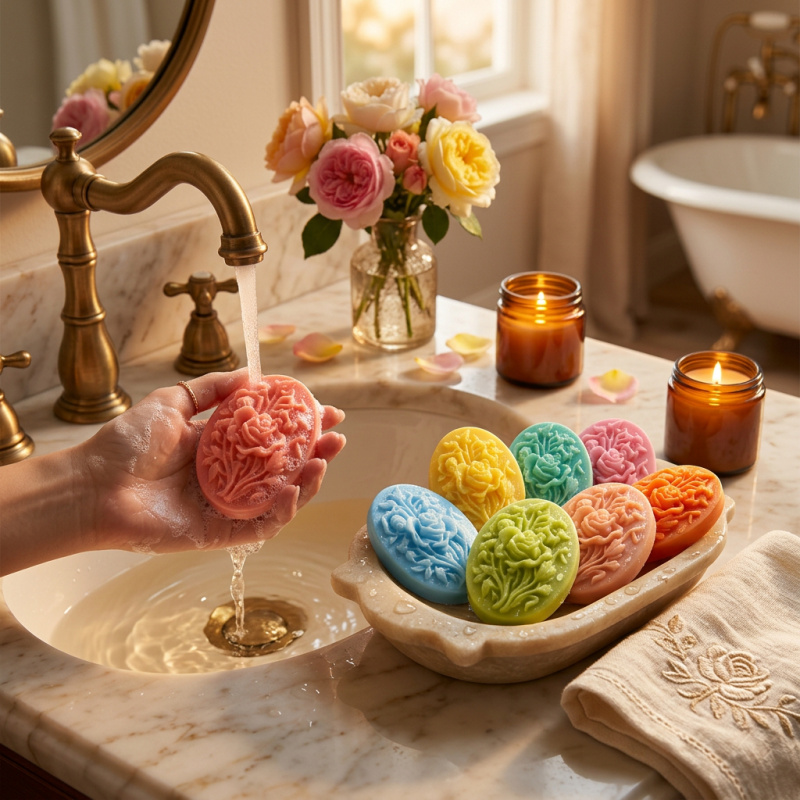 แม่พิมพ์ซิลิโคน 4 ชิ้นรูปทรงดอ - Soap Making Name บทวิจารณ์และราคา