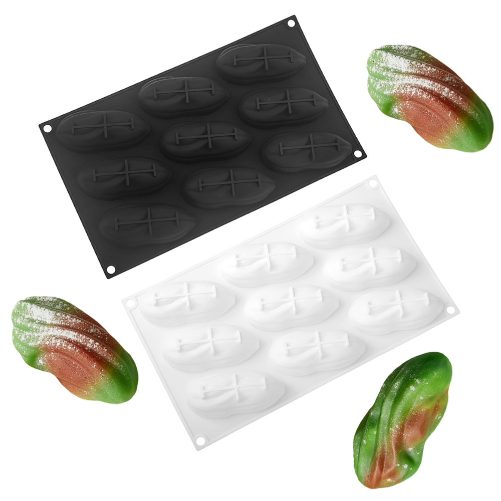 แม่พิมพ์ซิลิโคนรูปพิสตาชิโอ 1  - Soap Making Name บทวิจารณ์และราคา