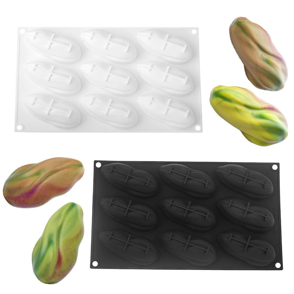 แม่พิมพ์ซิลิโคนรูปพิสตาชิโอ 1  - Soap Making Name บทวิจารณ์และราคา