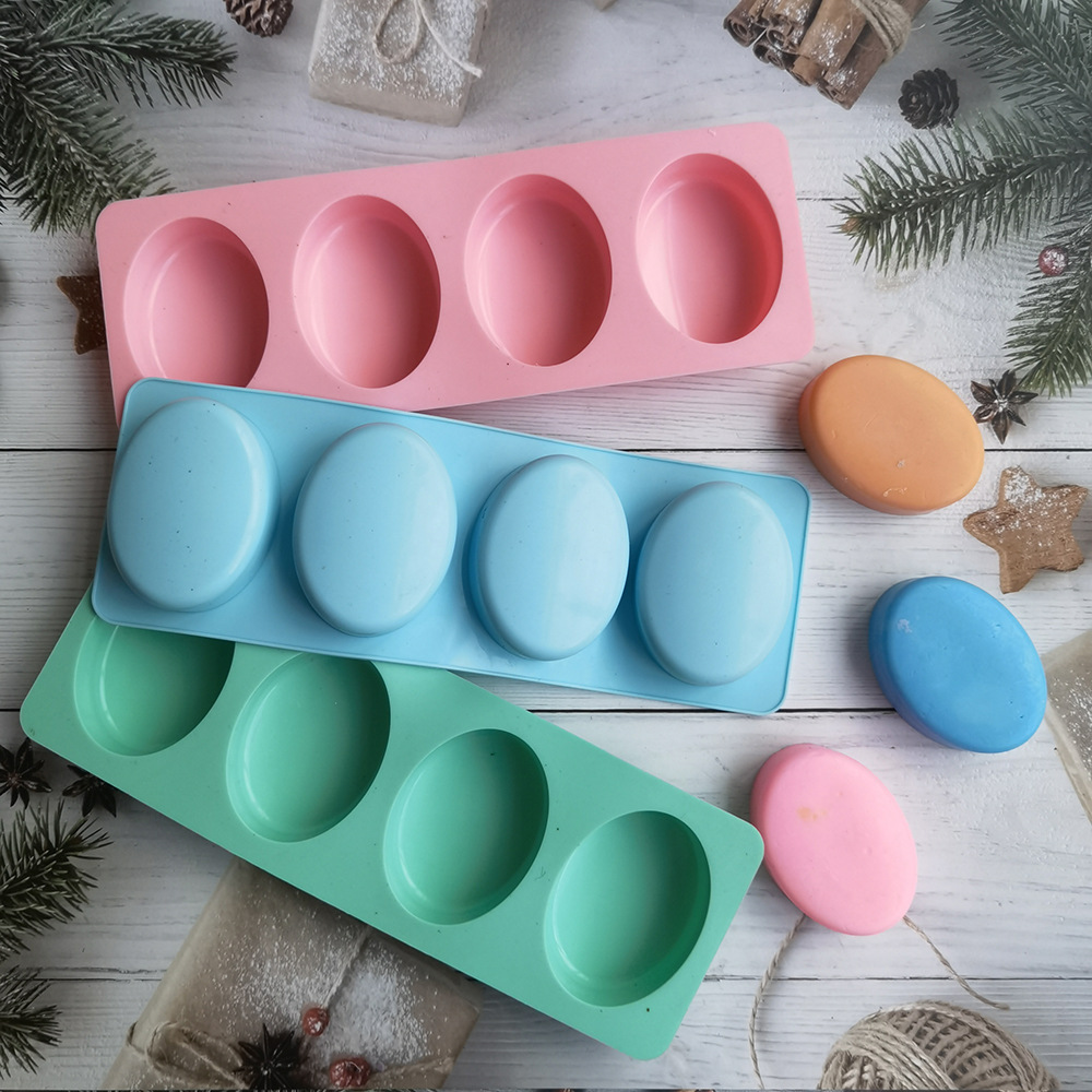 4 ฟันผุรูปไข่สบู่แฮนด์เมดแม่พิ - Soap Making Art บทวิจารณ์และราคา