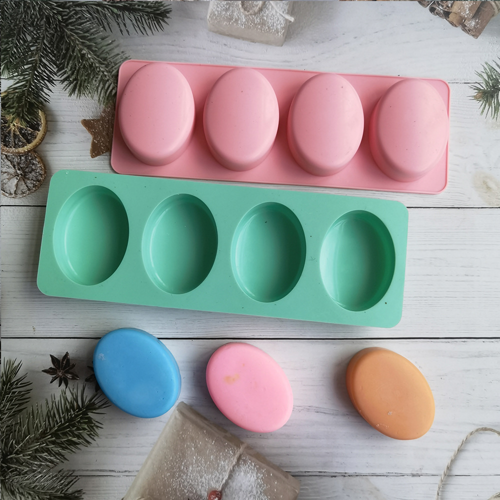 4 ฟันผุรูปไข่สบู่แฮนด์เมดแม่พิ - Soap Making Art บทวิจารณ์และราคา